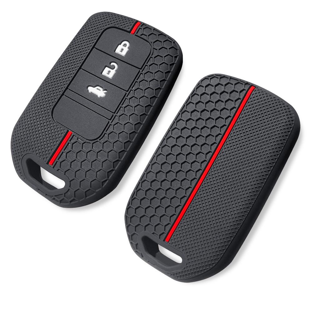 

Силиконовый чехол-накладка для ключей для Honda Accord Fit Civic City CRV XRV Vezel Inspire Crider Envix Lucky Shuttle Gp8 Crosstour Jade