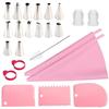 -Piece Piping Tips and Bags Set - Baking Tools
