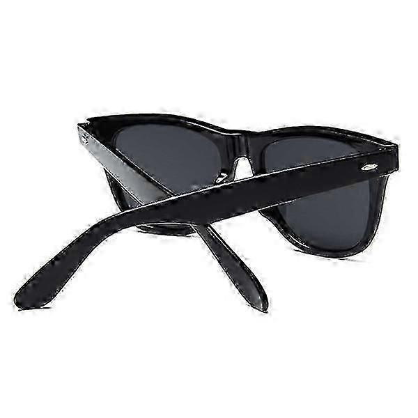 Occhiali da sole Wayfarer neri Lente nera nero