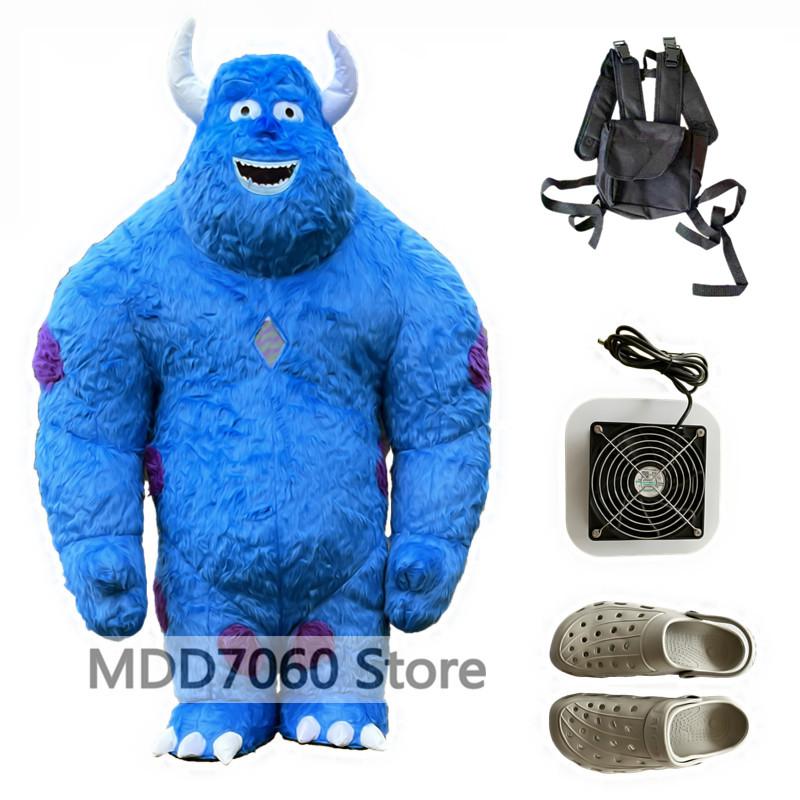 Inflatable Giant Panda Costume Funny Plush Mascot Suit For Street Party Role Play Cosplay