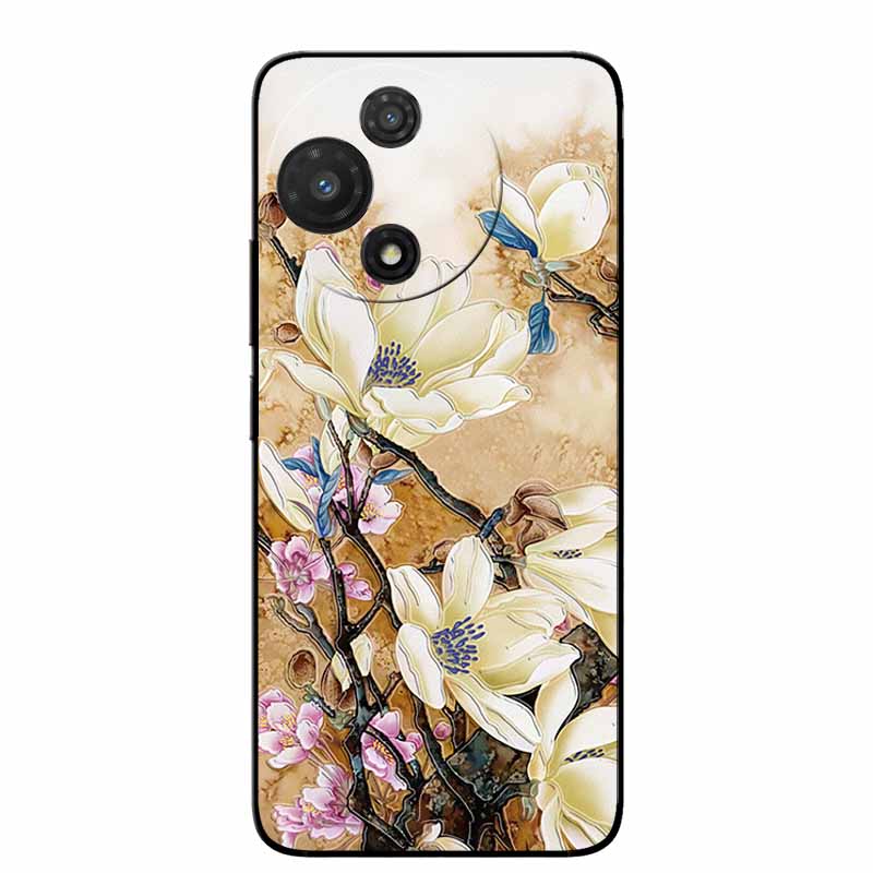 3D Cartoon Emboss Case For TCL 60R / TCL 60 SE NxtPaper Relief Embossed Retro Silicone Covers For 60 SE NXTpaper 5G Anime Bumper