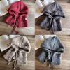 Solid Knitted Color Cap With Wide Brim And Ear Warmers For Autumn Winter Casual