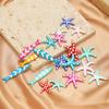 10pcs Stainless Steel Gold 20mm Starfish Charms Enamel Fish Pendant for DIY Jewelry Bracelet Findings Necklace Earrings Making