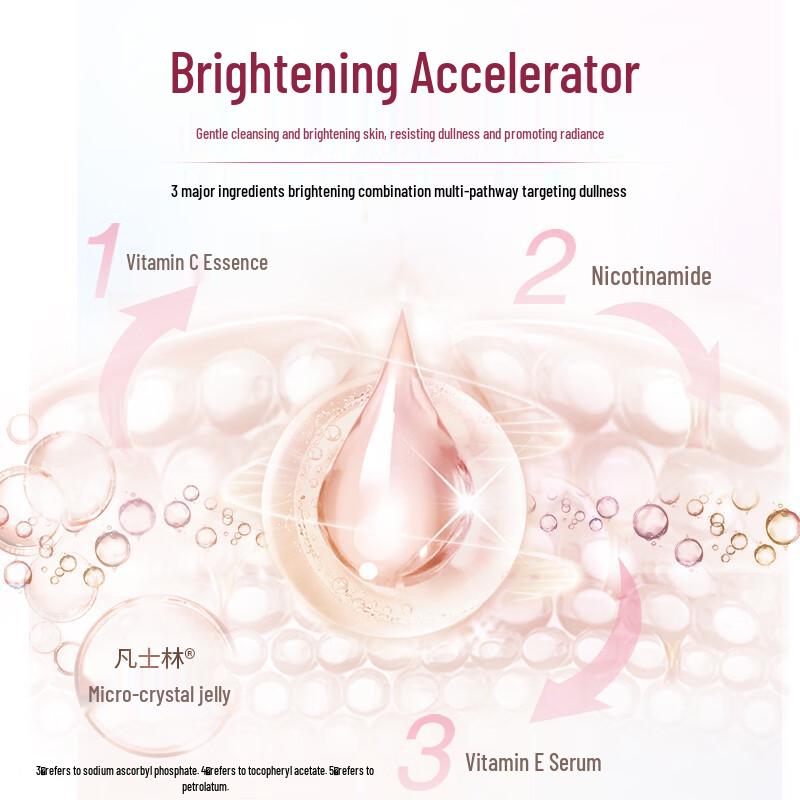 Vaseline Niacinamide Brightening Body Lotion 400ml (4-Pack)