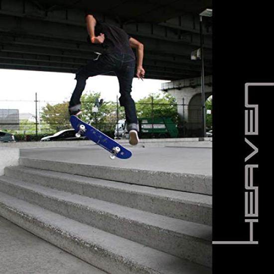 HEAVEN SKATEBOARD Vitamin 31x8 HEAVEN PERFECT VITAMIN SKATE COMPLETE a versatile size for beginners to advanced Made of Canadian this complete