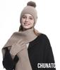 Chunach Winter Knit Knit and This Knit Hat and Neck Warmer Keeps You Warm and A Perfect Gift for or New Stylish and Perfect for Product 3-Piece Set