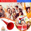 24 Inch Vuvuzela Horn Plastic Blow Horn New Collapsible Stadium Horn  for Sporting Events