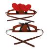 Festive Halloween Pet Accessories With Charming Headbands In Heart And Braid Styles