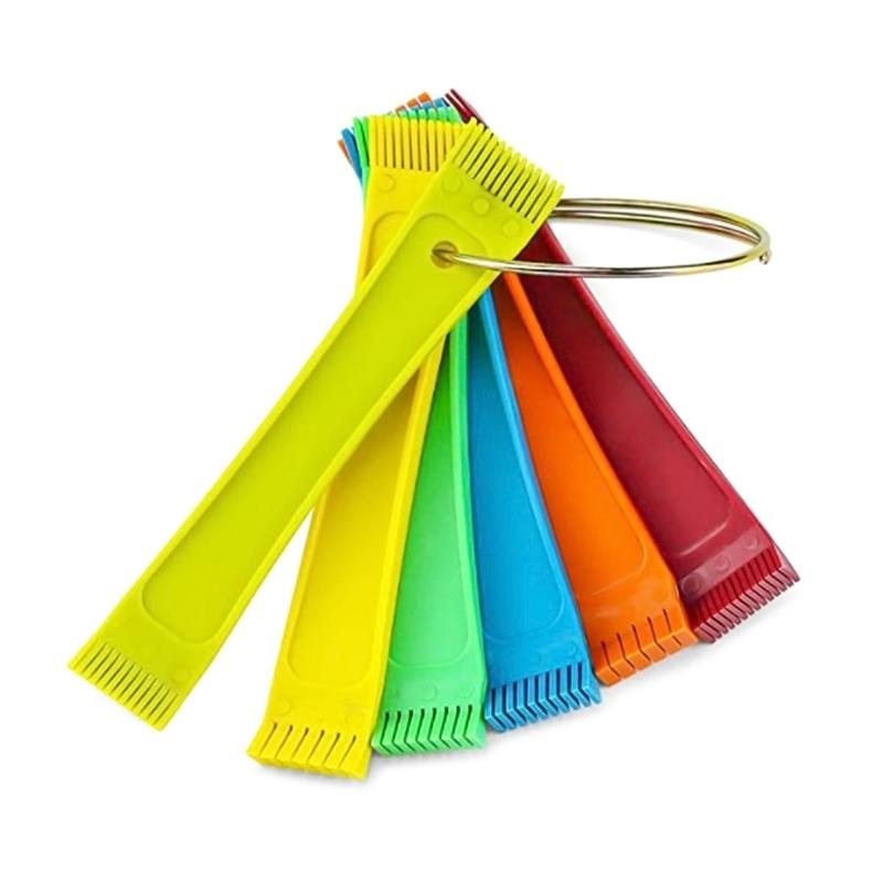 

6x FCR6 Air Conditioner Fin Cleaner Practical Fin Repair Comb Cooler Straightener Cleaning Tools for Auto Cooling System 1