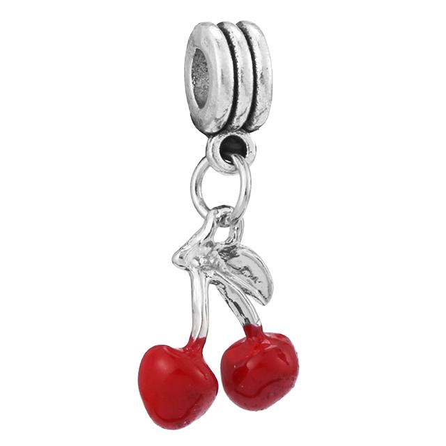 4pcs /Lot 2022 Sterling Silver Color Beads 41 Styles Sparkling Charm Fit Original Brand Bracelets For Women Jewelry Making Gift