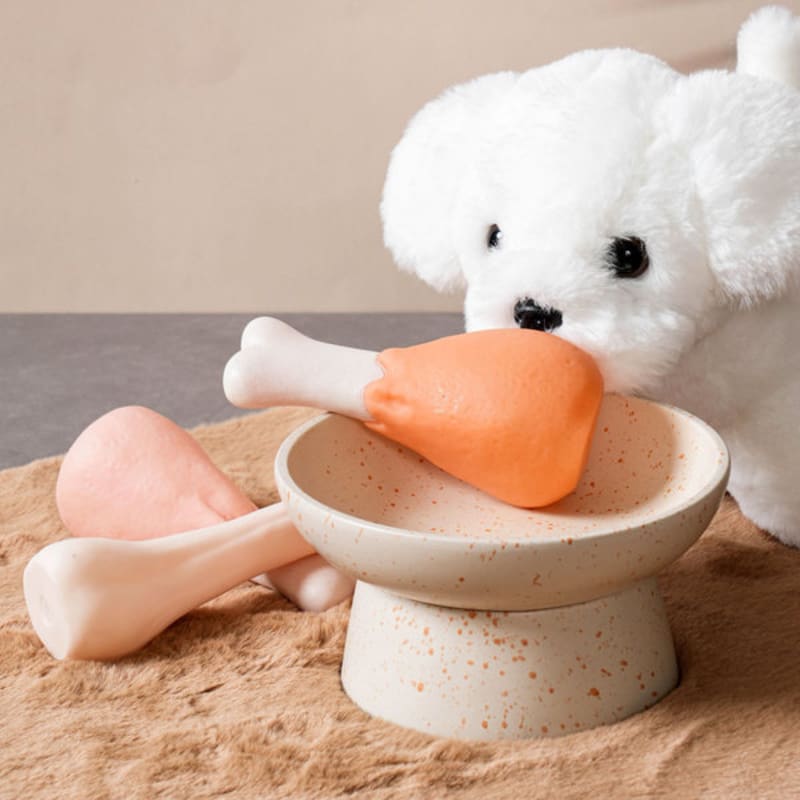 

[Питомец] Игрушка-пищалка в виде куриной ножки