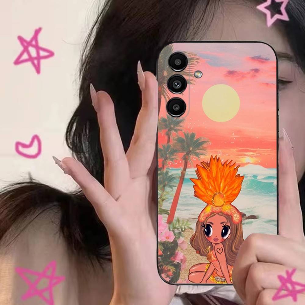 

K-Karol G Tropicoqueta Phone Case For Samsung S24,S21,S22,S23,S30,Ultra,S20,Plus,Fe,Lite,Note,10,9,5G Black Soft Cover Samsung S25ULTRA