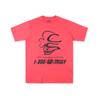 T-shirt Unisex con Stampa di Lettere in Schiuma Hip Hop Euro-Americano: Scollo Rotondo, Manica Corta, Design alla Moda
