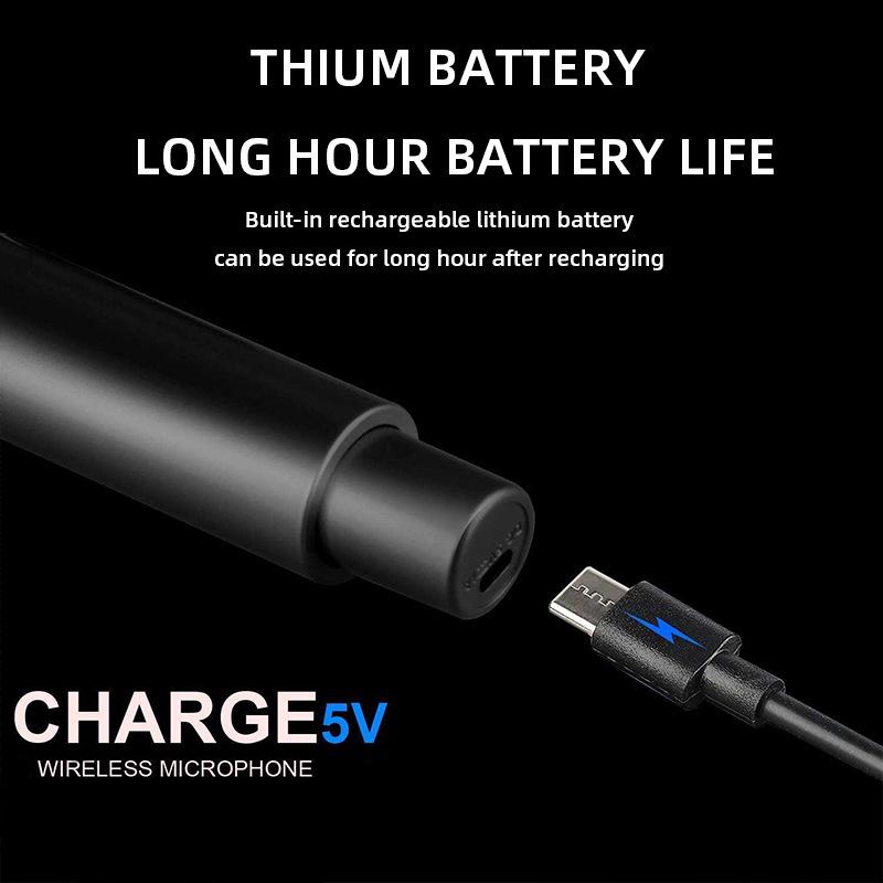 Wireless Dual Microphone Set for Karaoke, Stage, Home, and Outdoor Events