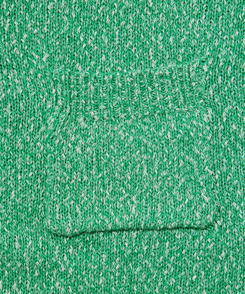 VERSE ONE Slub Knit Sweater Apple Green