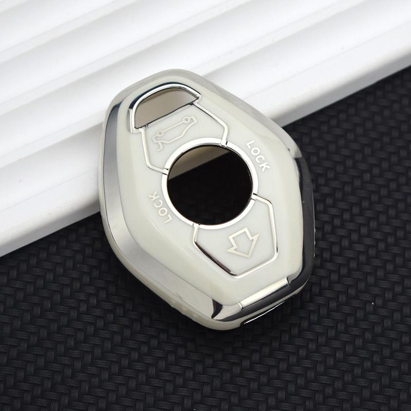 TPU Shell Fob pentru BMW X5 E53 X3 F83 E46 E39 E38 E60 E63 E61 E64 Seria 3 5 7 330i Z3 Z4 E85 E86 M5 325i Husa pentru chei
