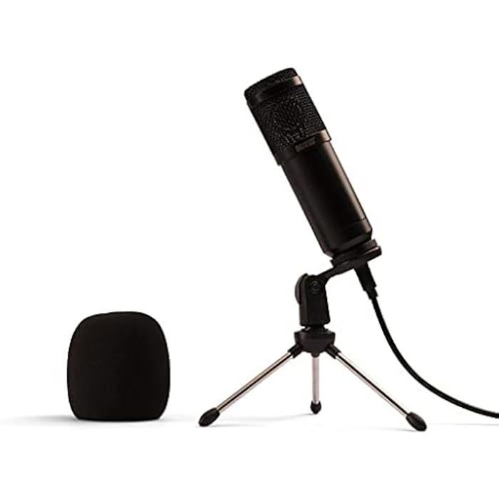 Microphone Streaming Star - CELLY - Ligne Sparco - Filtre anti-vent - Jeux en ligne avec support