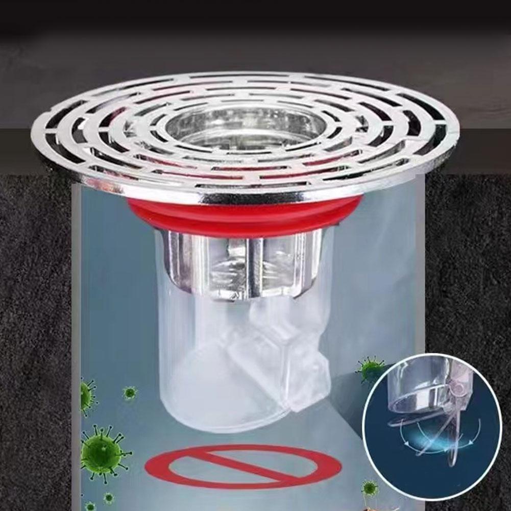 

Модернизированный сливной сердечник для душа, фильтр для пола, крышка сливного отверстия, запах канализации, туалет, туалет, ванная комната B2Y5