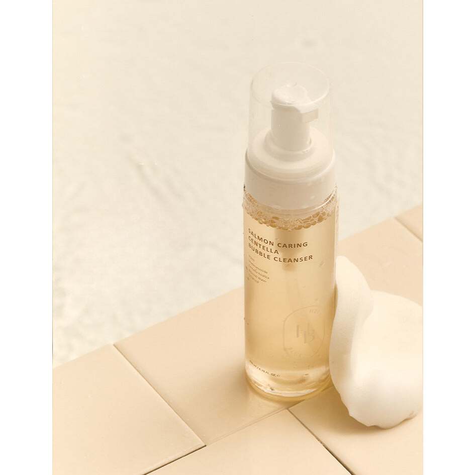 HEVE BLUE Salmon Caring Centella Bubble Cleanser 200ml