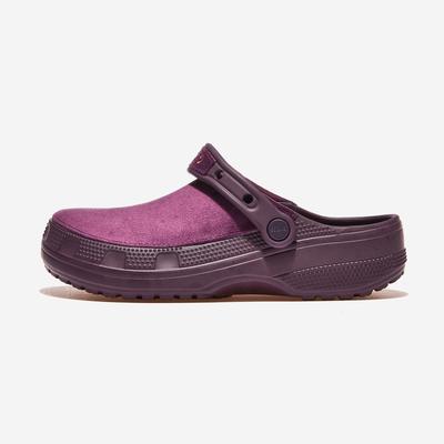 Classic Crafted Velvet Clog [CRS211931] [Shipped from Korea] 100% Authentic