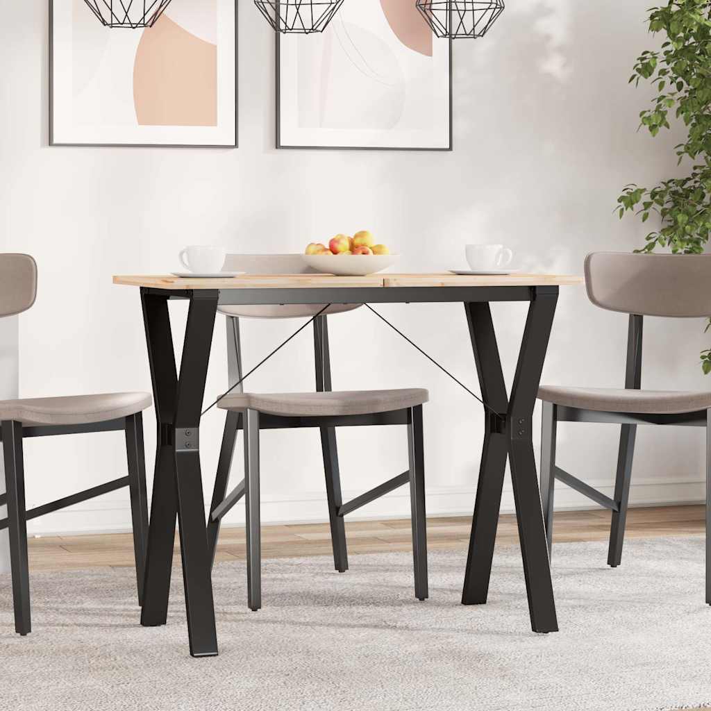 Y shaped Dining Table Frame 80 x 40 x 73 cm Steel