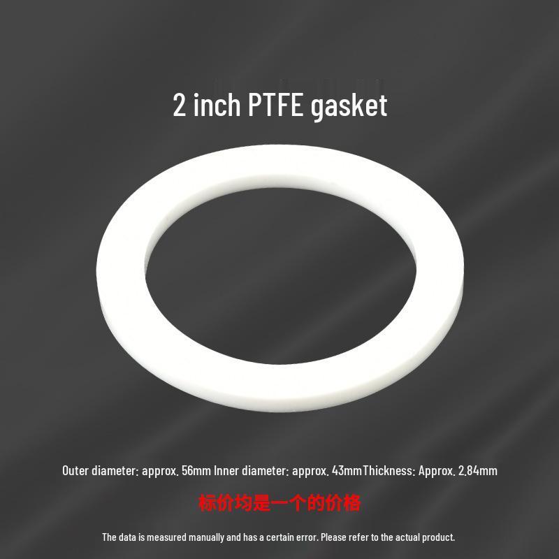 PTFE and Silicone/Nitrile Rubber Gaskets for Gas Pipe Sealing