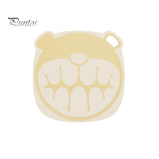 Portable Chopping Board Flexible TPU Cutting Board, Cute Bear Shape, Non-slip Foldable For Fruits Easy to Clean Multipurpose Kitchen Tool, for