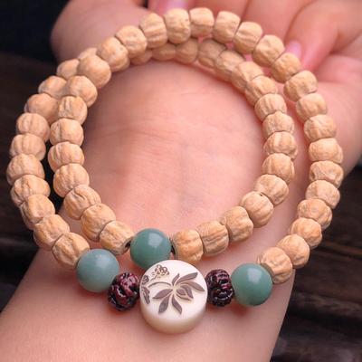 Live Broadcast Exclusive Passion Fruit Seed Bodhi Prayer Beads Bracelet