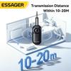 Essager Bluetooth 5.3 Adapter 3,5 mm AUX-Buchsen Für Audio Musik Empfänger Auto Lautsprecher Headset Tablet Laptop Bluetooth Auto Empfänger