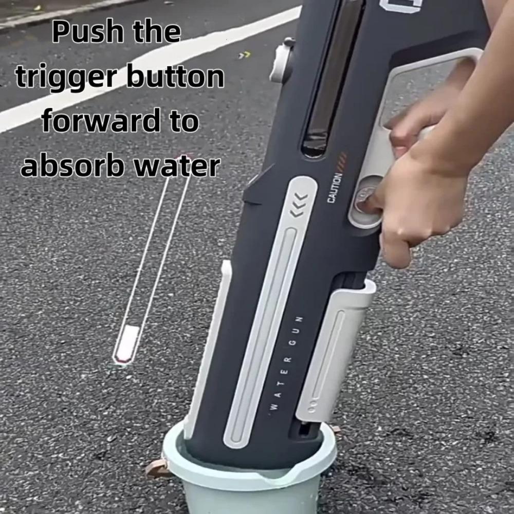 New Pulse Electric Continuous Long-Range Shooting Water Gun Large Capacity Summer Outdoor Beach Toy For Kid Gift