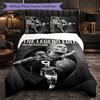 Biancheria da Letto a Tema Erling Haaland Set 3 Pezzi Copripiumino Biancheria da Letto Decorativa Per Stanza Adolescenti Decorazione Casa