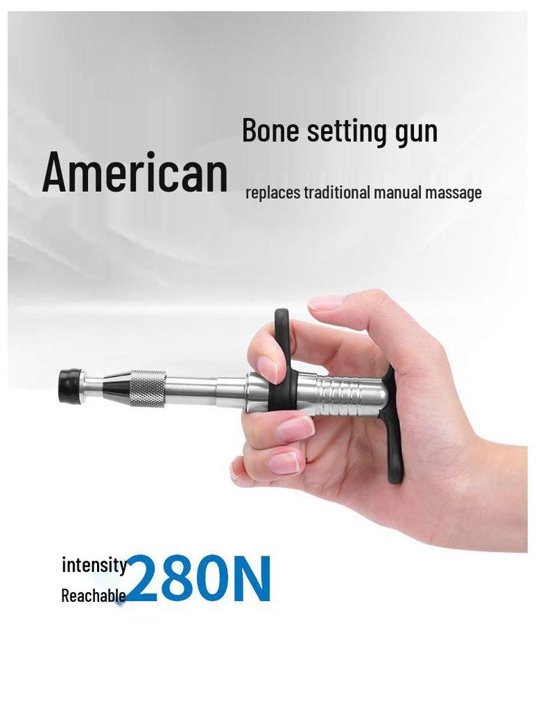 CTLNHA American-style Chiropractic Gun: Manual Spinal Activator & Cervical Spine Massager