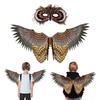 Birds Costume Set Owl Mask Owl Wing Animal Owl Costume Set Owl Half Face Mask Halloween Mask Party Favors for Kids