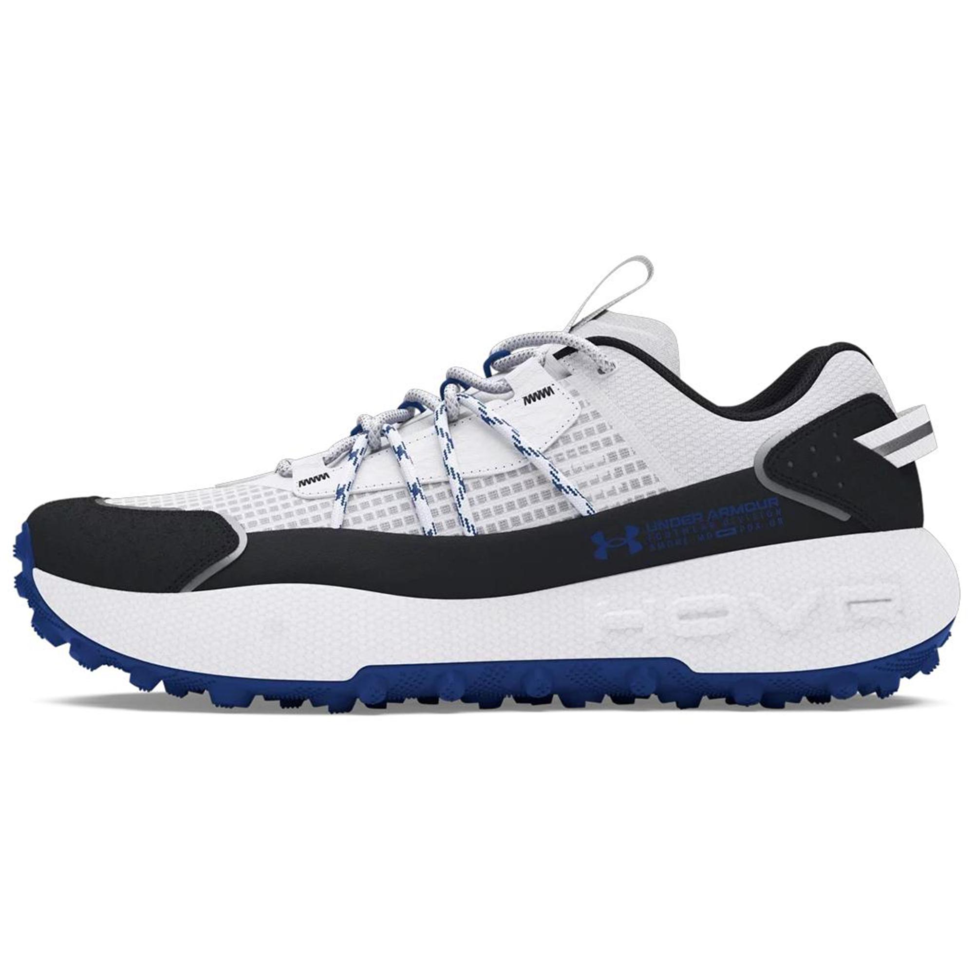 Under Armour Fat Tire Venture Pro White Black Tech Blue 42