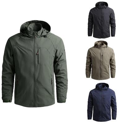 Spring and Autumn Jacket Men's Windproof Waterproof Outdoor Jacket Men's Charge Jacket