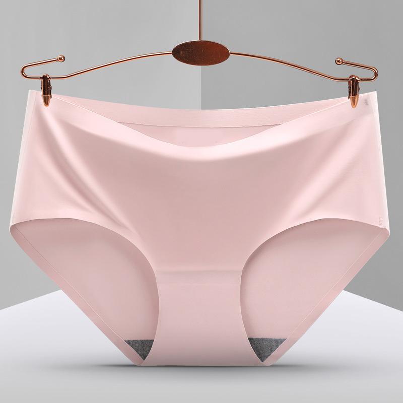 Nahtlose Damenunterwäsche Seidenunterwäsche Slips für Frauen N137