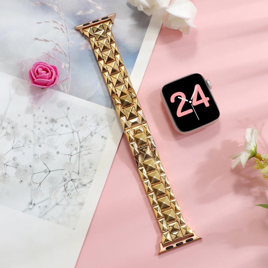 Transparent Laser Strap for Apple Watch Band 44mm 45 42 40 38 41 49mm Glacier Strap Wristband for iWatch Series 9 8 SE 7 6 5 4 3