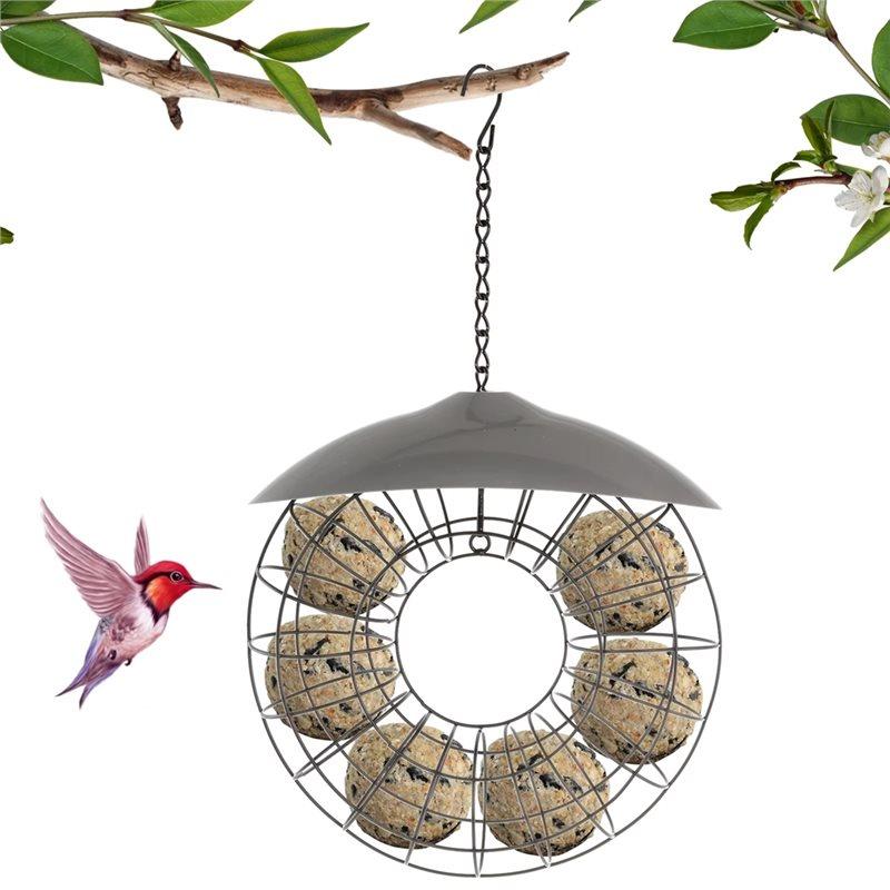 A96I-Hanging Fatball Energy Ball For Bird Feeder Outdoor Field For Bird Lovers Garden Food Dispenser For Mix Blends