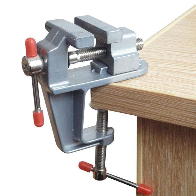 Mini Tisch Werkbank Schraubstock 35mm Bastler Tischschraubstock Hobby Modellbau