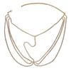 Sparkling Multilayer Face Chain Hair Headdress Veil Mask Fashion Face Chain Perfect for Special Occasions Role Playing