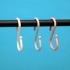 8PCS S-shaped Door Behind Hook Multi-purpose Kitchen Hooks Wardrobe Clothes Cross Bar Universal Portable Bathroom Plastic Hook