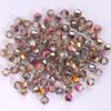 200 Pièces 4MM Perles de Verre Forme Cônes Cristaux Facettés pour la Fabrication de Bijoux Bracelet Collier Boucles d'Oreilles Perles DIY