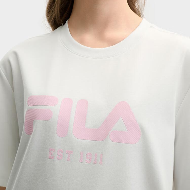 New FILA ORIGINALE T Shirt Unisex Strawberry White Chocolate F51M519106F-ZA