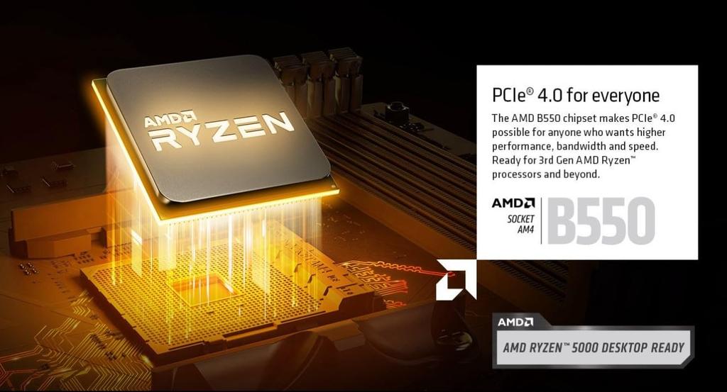 ASRock AMD Ryzen 5000 series compatible Micro ATX motherboard with B550 chipset authorized distributor B550M Pro4 (Soket AM4) [Domestic product]