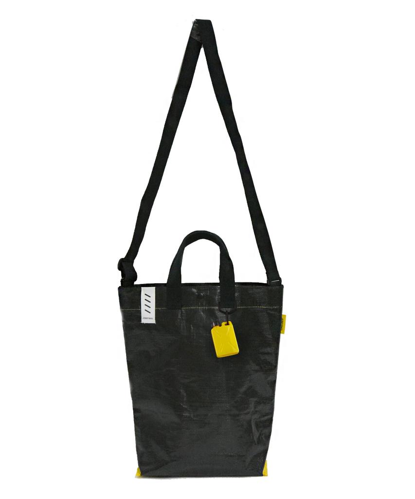 Jerrybag Tarpaulin Tote Bag Black