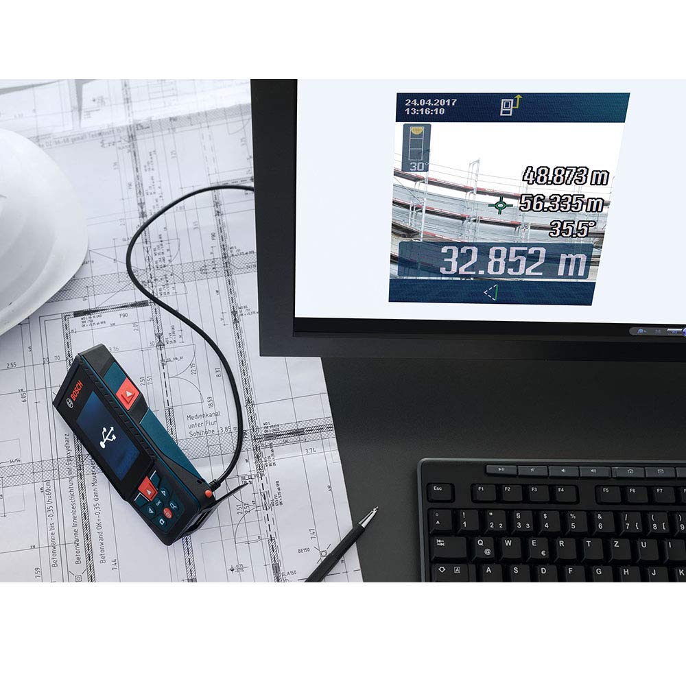 Bosch Professional Data Transfer Laser Distance Meter GLM120C (Bosch) [Genuine Product]