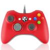 K&SGAMER Xbox-Style Controller, Gamepad, USB Controller, Steam PC Compatible (Pulse Red)