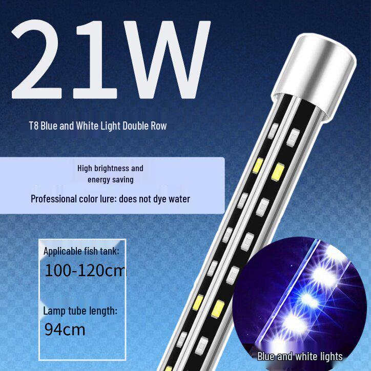 LED Fish Tank Light: Waterproof, Super Bright, Submersible Aquarium Light for Arowana.