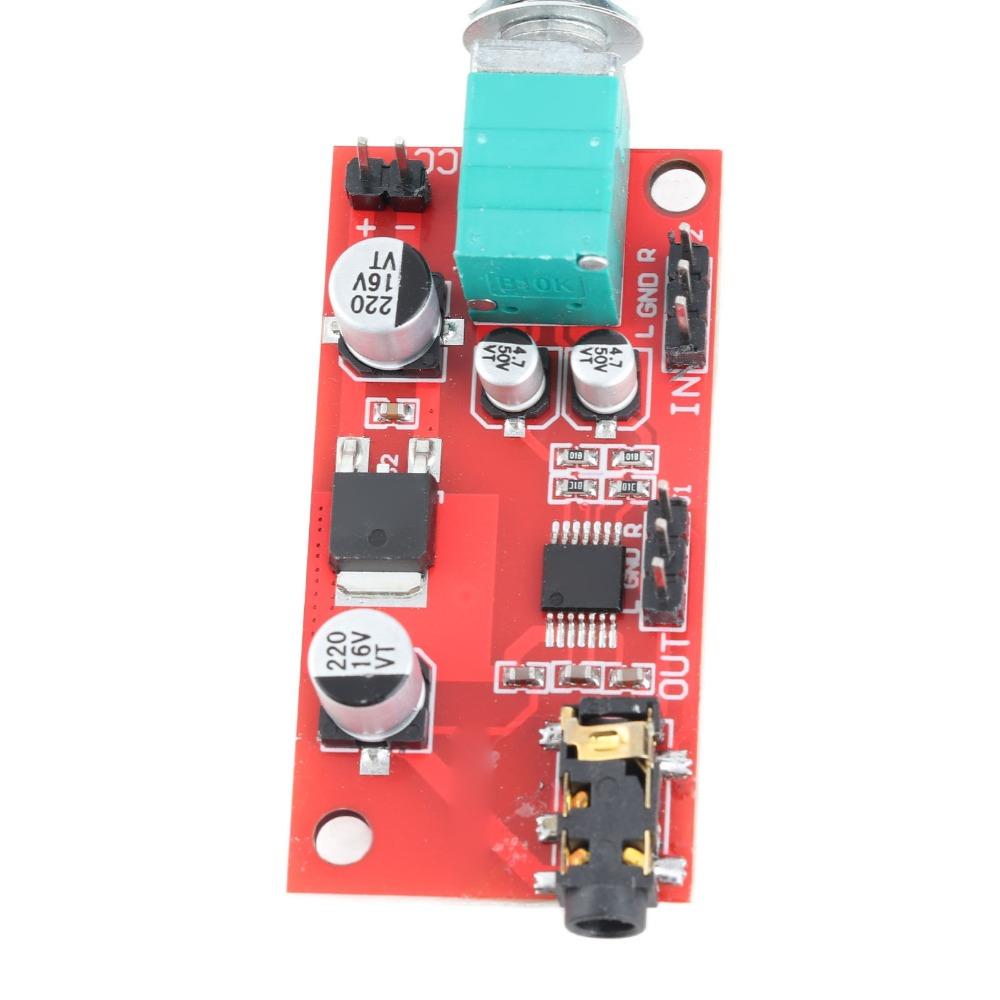2Pcs DC 3‑12V Headphone Amplifier Module MAX4410 Mini Earphone Amplifier Module Portable Audio