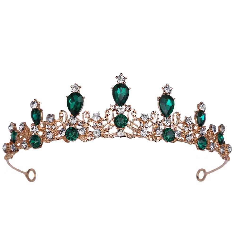 

Baroque Retro Bridal Crown Headband Hair Crown Antique Lady Headband Crown Hair Accessories